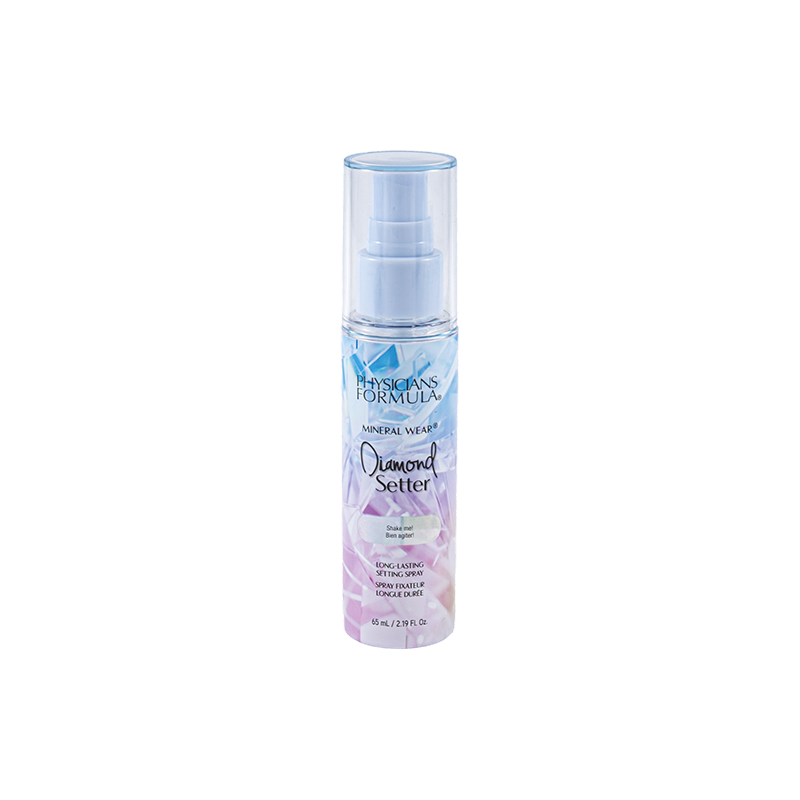 Botella de PET portátil transparente de 60 ml