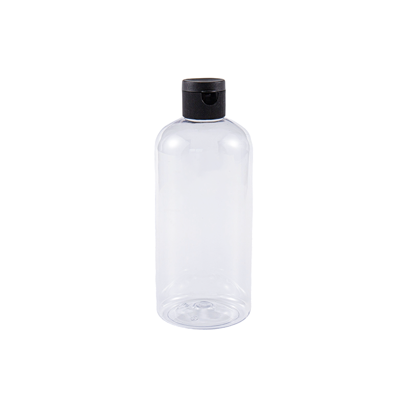 Botella de PET simple transparente de 500 ml