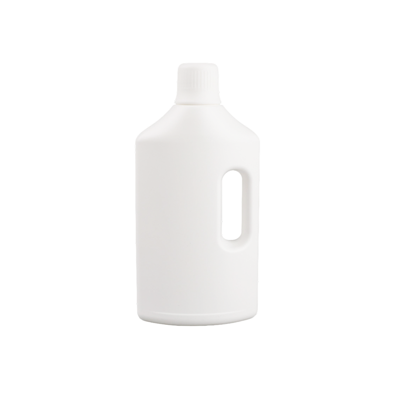 Botella de PE desinfectante resistente a la corrosión ácida y alcalina de 1000 ml