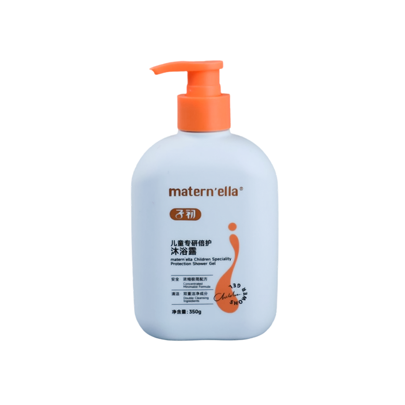 Botella de PE de gel de ducha ligera y resistente a roturas de 350 ml