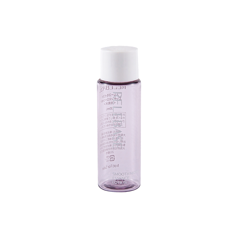 Botella de PET transparente de vidrio resistente a roturas y fácil de transportar de 20 ml