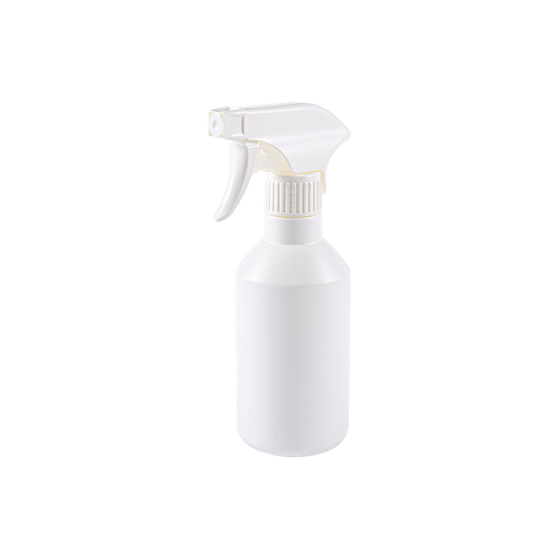 Botella redonda de desinfectante PE resistente a gotas y a la presión de 300 ml