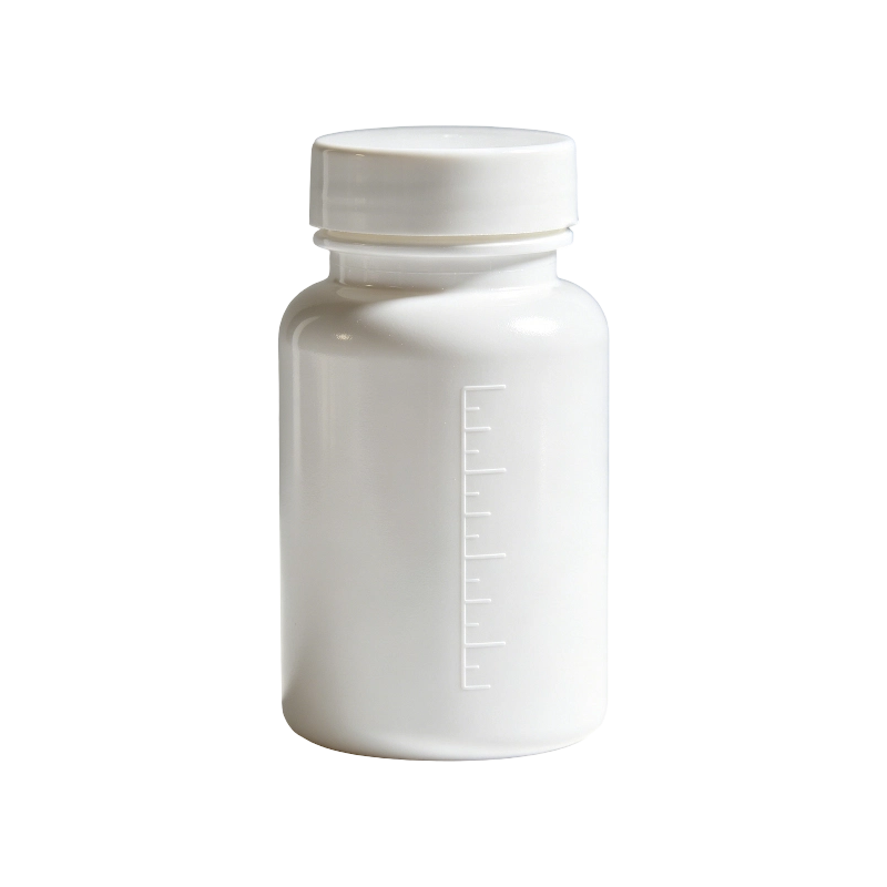 botella redonda nutracéutica de la cápsula de las tabletas de vitamina del HDPE de 100ml 150ml