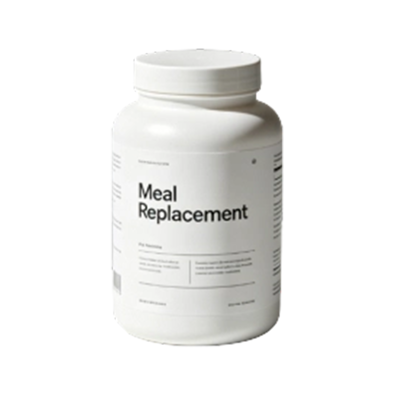 Tarro de suplemento dietético de HDPE de 200 g 350 g 800 g 1000 g